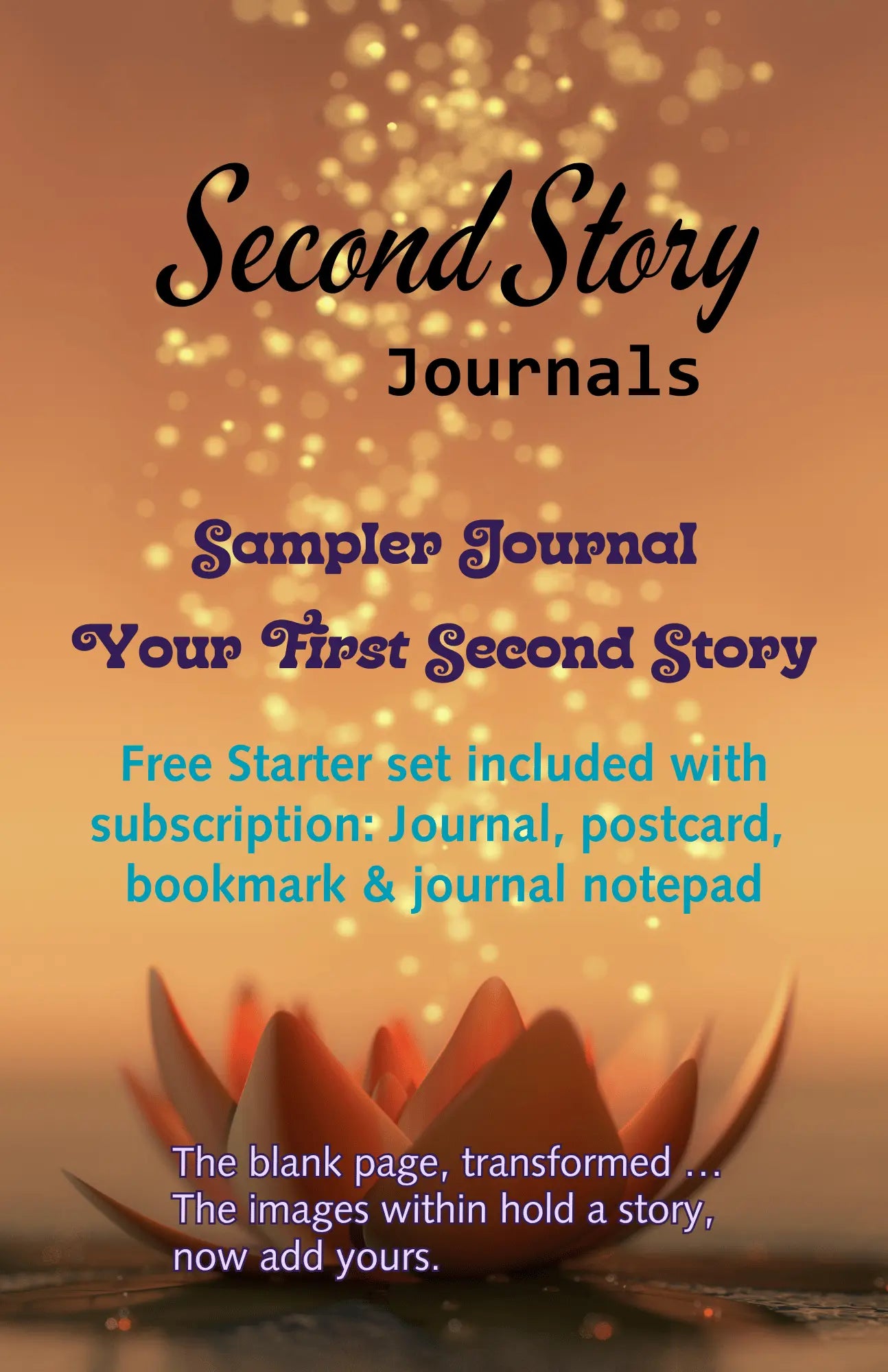 Second Story Journals Monthly Subscription